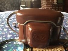 Adox Kamera mit Ledergehäuse, ca. 1954-1958
