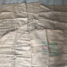 5 x Original Kaffeesäcke Deko