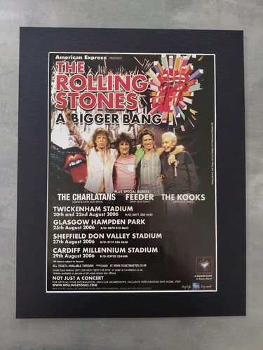 Rolling stones tour - tour, poster
