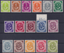 Bund BRD Mi.Nr. 123 - 138