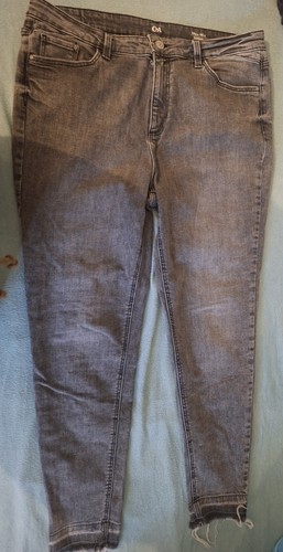 Damen skinny jeans 44 grau - jeans,