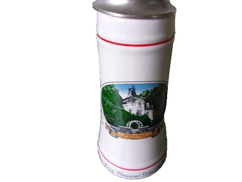 Bierkrug aus porzellan - aus,