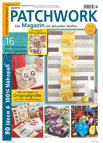 Patchwork magazin 2019 - patchwork, 2/2019