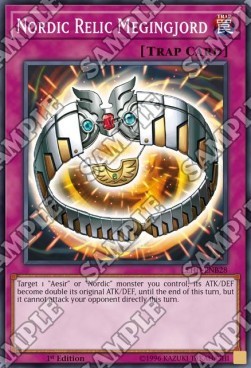 Yugioh nordic relic megingjord - nordic,