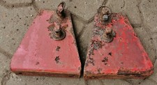 2x Halterung für Unterlenkerstreben von IHC / Mc Cormick D-439 - D-Serie Hochrad