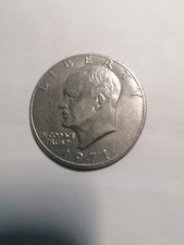 United States of America - One Dollar 1971 - Silber 0,4  22,8 g - D. Eisenhower 