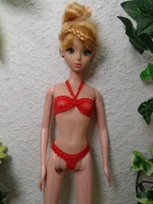 Wäsche, BH + Höschen Rot