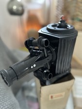 alter Bildwerfer Pouva Magica Filmprojektor Projektor & 13 Filmstreifen Bakelit