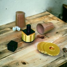 Schockbesteck, Schocken, 3D-Druck, Würfelspiel, Knobeln, Meiern, Trinkspiel