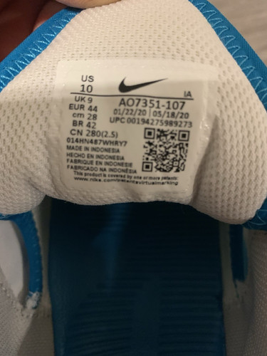 Nike eur weiß blau - nike,