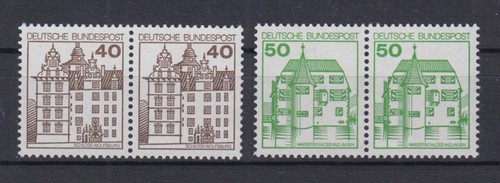 Bund 1037 1038 waagerechte - 1037-1038,