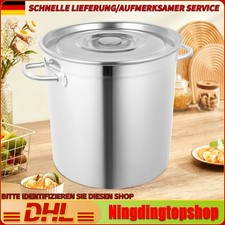 35L Edelstahl Kochtopf