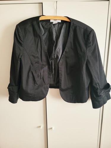 Blazer kurz damen - damen,, schwarz