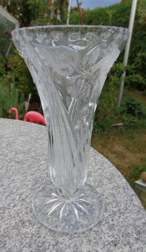 Schwere kristallvase - schwere,