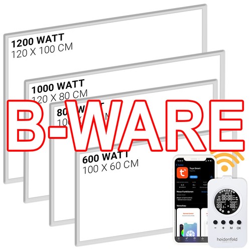 Ware infrarotheizung - b-ware,
