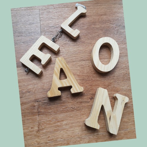 Holz buchstaben basteln - holz,