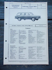VW Typ 3 Variant 1600 L