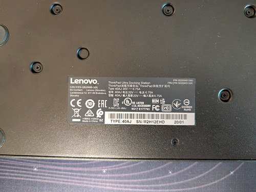 Lenovo thinkpad ultra docking - lenovo,