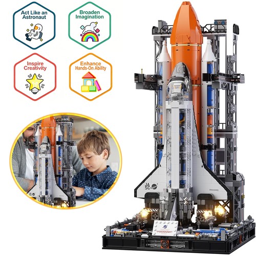 2226pcs space shuttle stem - space,