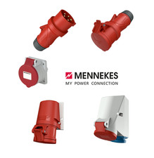 Mennekes CEE-Stecker 16A 32A Kupplung Wandsteckdose Anbausteckdose Kombi-Dose