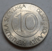 Slowenien 10 Tolarjev, 2004 ## Kof8-4F