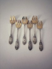 Jugendstil Austerngabeln