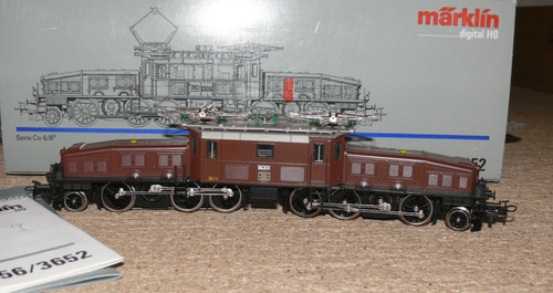 K23 märklin 3652 - 3652, e-lok