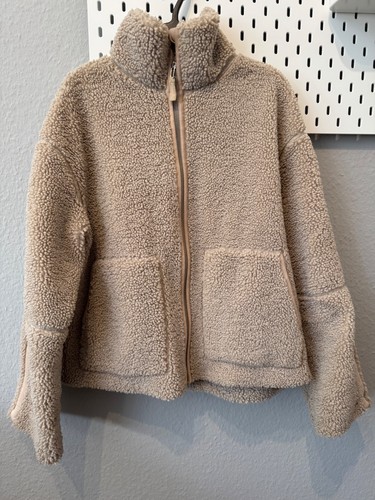 Jacke aus teddyfleece - teddyfleece,