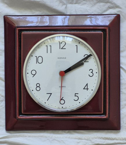 Kienzle keramik wanduhr - keramik,