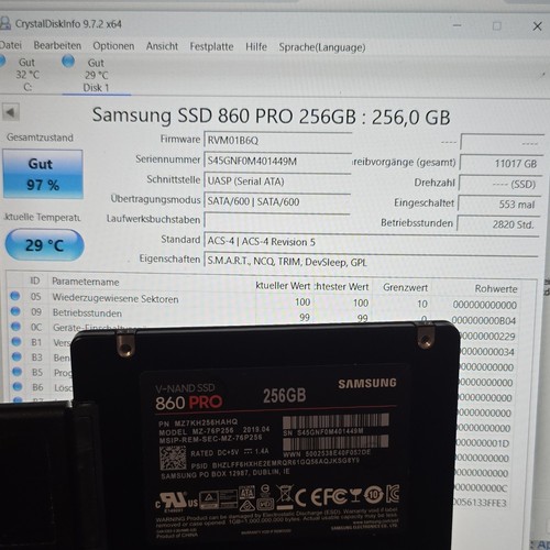 Samsung 860 pro - 860, ssd