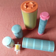 Probst VM203 Pflasterverlegemaschine,1998-2011  Motor Kubota D1105, Filtersatz