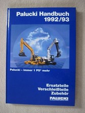 Palucki Handbuch 1992/93, Rarität!! KOMATSU Ersatzteile, Zubehör / Baumaschinen