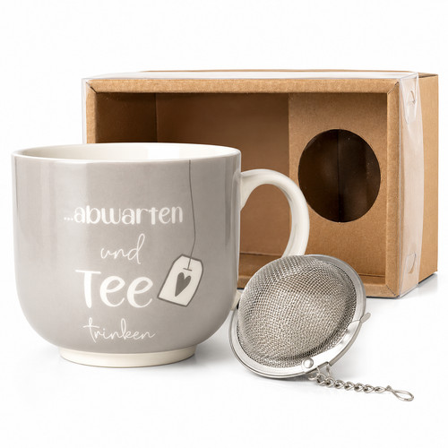 Teetasse teebecher mit sieb - teebecher,