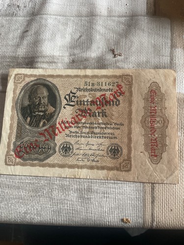 Reichsbanknote 1000 mark - 1000,
