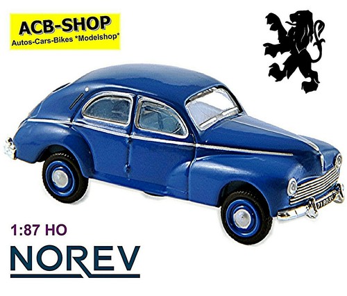 Peugeot 203 limousine 1948 - 203, 1948-60