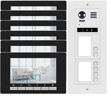 6 Familienhaus 2 Draht Bus Video Türsprechanlage Sechsfamilien Sprechanlage