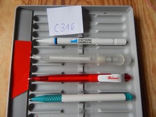 Messmer 4 Kugelschreiber m. Werbung Stadtwerke Chemnitz Leiser Konvolut C316