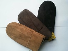 Winterhandschuhe Lammfell Fäustlinge Fausthandschuhe