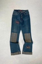 Vintage embroided jeans - vintage,