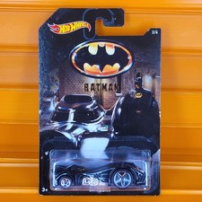 Hot Wheels - 2015 - BATMOBILE - Batman Serie 2/6 *** 1989 Batmobile Hardnoze ***