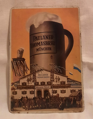 ältere reklame postkarte - Ältere, reklame-postkarte