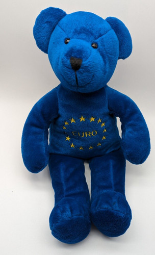 Stofftier teddy teddybär blau - teddy,