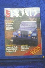 Off Road (X) 8/86 Jeep