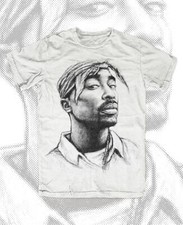2Pac Face   T-Shirt  Kult  ,NOTORIOUS B.I.G, 2pac,eastcoast,westcoast,Rap,Death