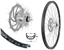 26" / 27,5" / 28" Vorderrad Disc Nabendynamo 6-Loch Bremsscheibe Scheibenbremse