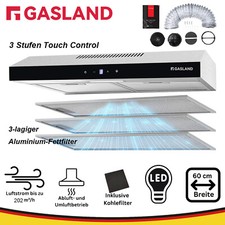 GASLAND 60cm Edelstahl