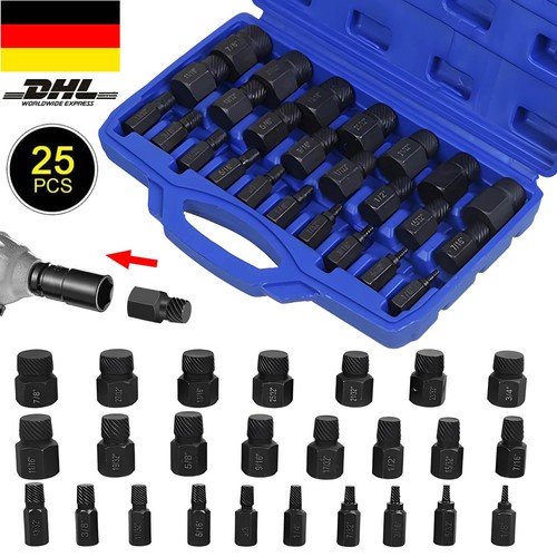 25tlg schraubenausdreher set - schraubenausdreher,