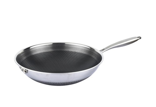 Wok bratpfanne edelstahl - wok,