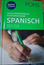 PONS Schülerwörterbuch Klausurausgabe Spanisch