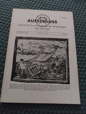 der aufschluss 1 1964 trifels pfalz edelsteine Rheinablagerungen köln gr ehre...